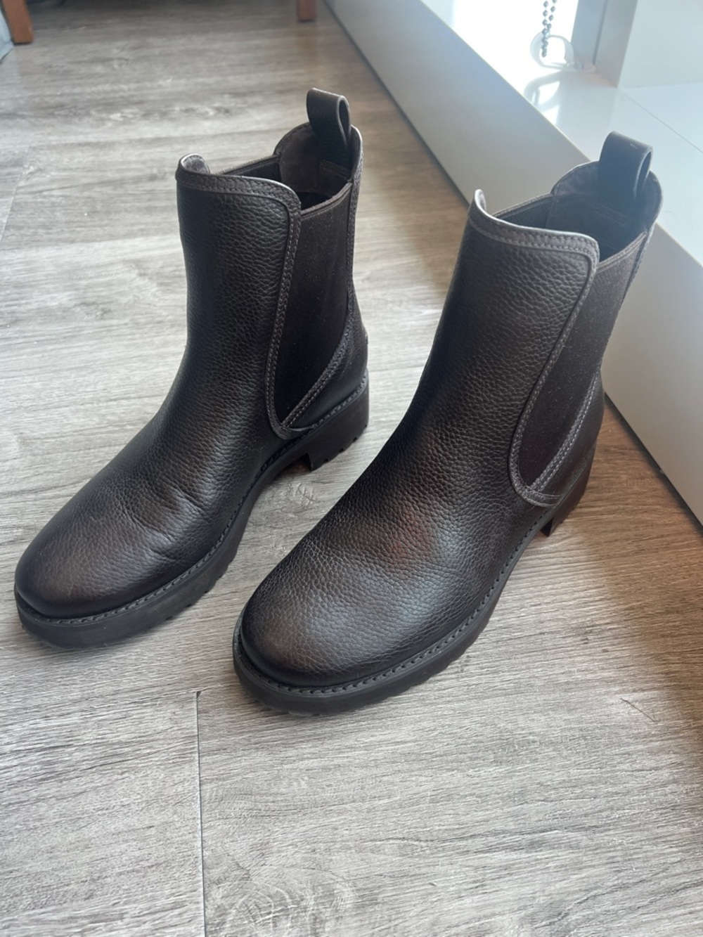 Cole Haan Lyndon Waterproof Chelsea Booties in Dark Chocolate Women’s Size 7 - Picture 3 of 8